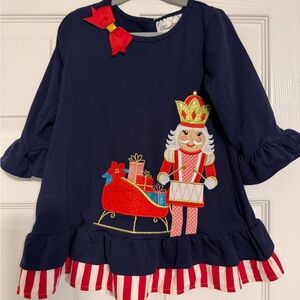 Rare Editions Navy Nutcracker Tunic